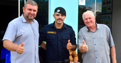 Dari Fronza acompanha avanços em Silvanópolis e destaca chegada do Sicredi e formatura da Guarda Municipal